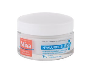 Drėkinamasis gelinis veido kremas Mixa Hyalurogel 50 ml kaina ir informacija | Mixa Kvepalai, kosmetika | pigu.lt