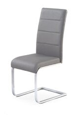 4-ių kėdžių komplektas Halmar K85, pilkas kaina ir informacija | Virtuvės ir valgomojo kėdės | pigu.lt