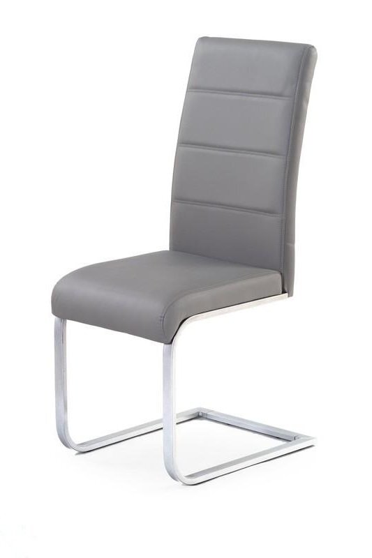 4-ių kėdžių komplektas Halmar K85, pilkas цена и информация | Virtuvės ir valgomojo kėdės | pigu.lt