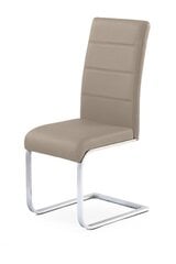 4-ių kėdžių komplektas Halmar K85, smėlio spalvos kaina ir informacija | Virtuvės ir valgomojo kėdės | pigu.lt