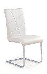 2-jų kėdžių komplektas Halmar K108, baltas kaina ir informacija | Virtuvės ir valgomojo kėdės | pigu.lt