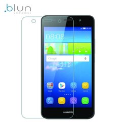 Blun Extreeme Shock Screen Protector 0.33mm / 2.5D Glass Huawei Y6 kaina ir informacija | Apsauginės plėvelės telefonams | pigu.lt
