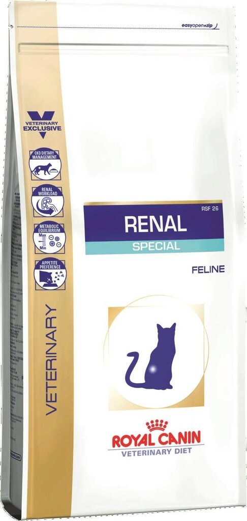 Royal Canin turinčioms problemų su inkstais katėms Renal Feline, 4 kg kaina ir informacija | Sausas maistas katėms | pigu.lt