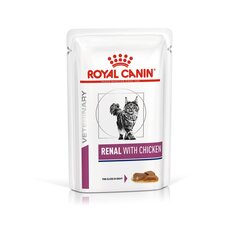 Royal Canin su vištiena Renal Feline, 12 x 85 g цена и информация | Консервы для кошек | pigu.lt