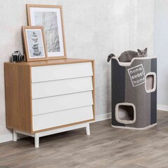 Kačių draskyklė Trixie Jorge Cat Tower, 78 cm, pilka kaina ir informacija | Draskyklės | pigu.lt