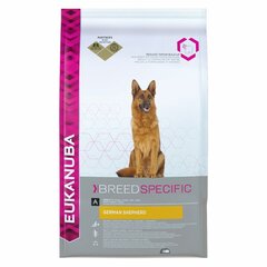 Eukanuba сухой корм для немецких овчарок, 12 кг цена и информация | Сухой корм для собак | pigu.lt