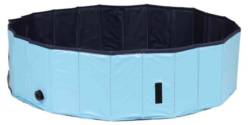 Sulankstomas baseinas šunims Trixie, 80x20 cm, mėlynas kaina ir informacija | Priežiūros priemonės gyvūnams | pigu.lt