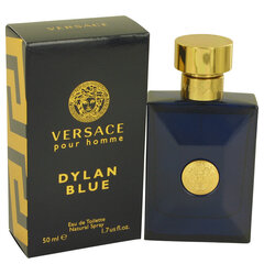 Мужская парфюмерия Dylan Blue Pour Homme Versace EDT: Емкость - 50 ml цена и информация | Мужские духи | pigu.lt