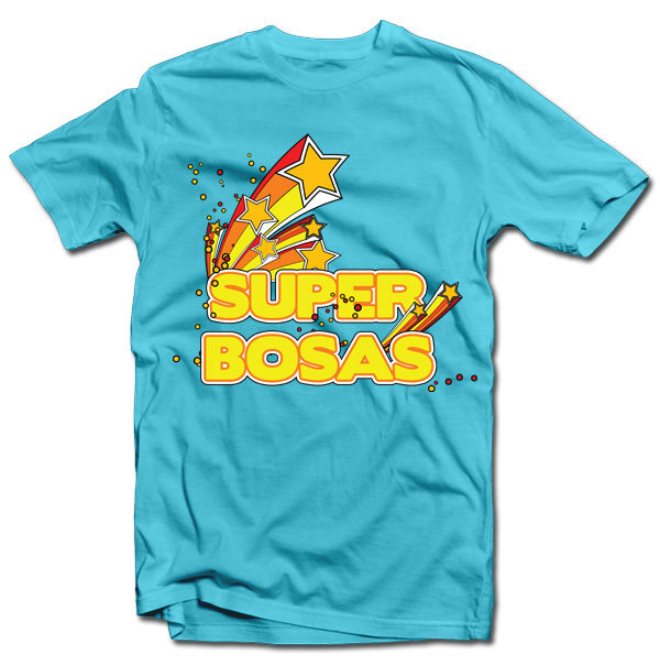 Marškinėliai "SUPER BOSAS" (spalvoti) kaina ir informacija | Originalūs marškinėliai | pigu.lt