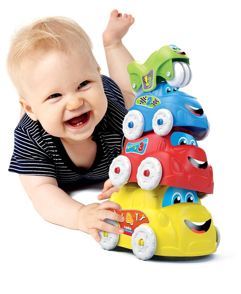 Piramidė Clementoni Baby Automobiliai kaina ir informacija | Žaislai kūdikiams | pigu.lt