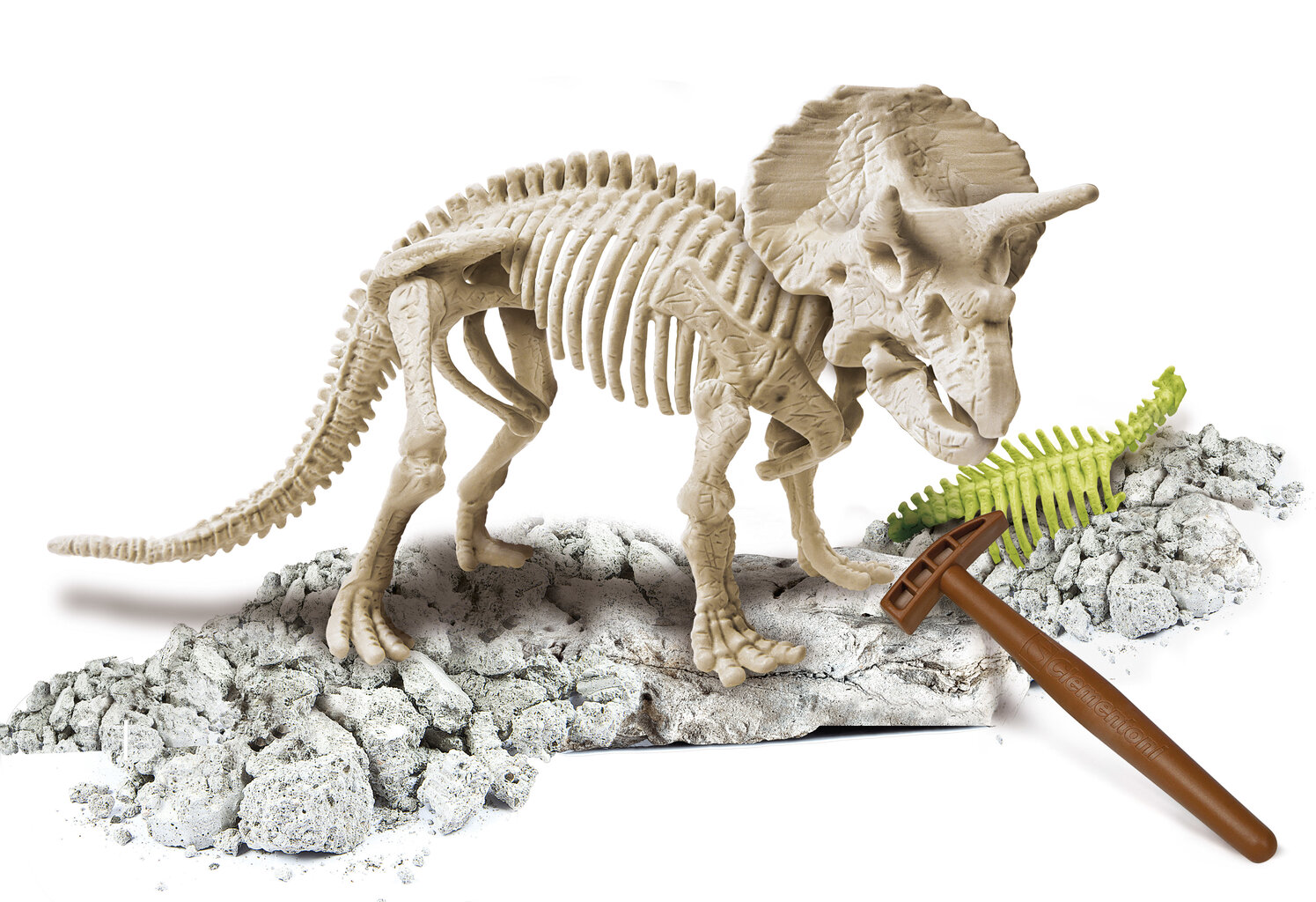 Lavinamasis žaidimas Clementoni Science&Play: Triceratops kaina ir informacija | Lavinamieji žaislai | pigu.lt