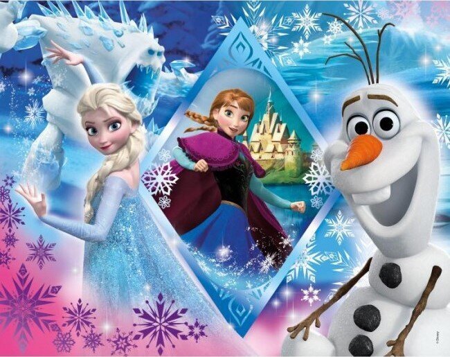 Dėlionė Puzzle Clementoni Ledo Šalis, Frozen, 100 dalių цена и информация | Dėlionės (puzzle) | pigu.lt