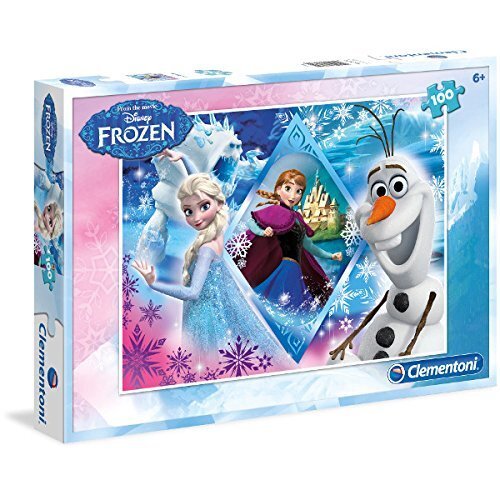 Dėlionė Puzzle Clementoni Ledo Šalis, Frozen, 100 dalių цена и информация | Dėlionės (puzzle) | pigu.lt