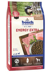 Bosch Petfood Energy Ekstra (High Premium) 1kg kaina ir informacija | Sausas maistas šunims | pigu.lt