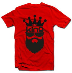 Marškinėliai "The King" цена и информация | Оригинальные футболки | pigu.lt