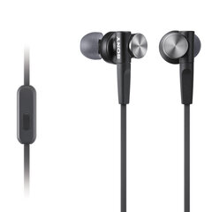 Sony MDR-XB50AP Black kaina ir informacija | Ausinės | pigu.lt