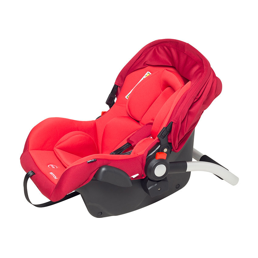 Automobilinė saugos kėdutė BRITTON BabyWay+, raudona, grupė 0+ kaina ir informacija | Autokėdutės | pigu.lt
