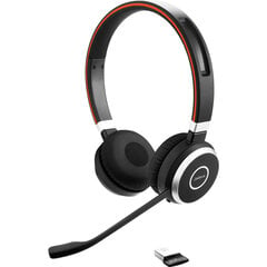 Jabra Evolve 65 Stereo UC&Link370SMEAP/EM SME 100-98500000-99 kaina ir informacija | Ausinės | pigu.lt