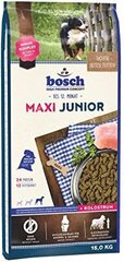 Bosch Tiernahrung Junior Maxi su paukštiena, 15 kg kaina ir informacija | Sausas maistas šunims | pigu.lt