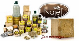 Органическая сыпучая зеленая глина Najel 150г цена и информация | Маски для лица, патчи для глаз | pigu.lt