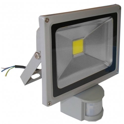 LED lauko šviestuvas F1202 20W, su judesio davikliu kaina ir informacija | Lauko šviestuvai | pigu.lt