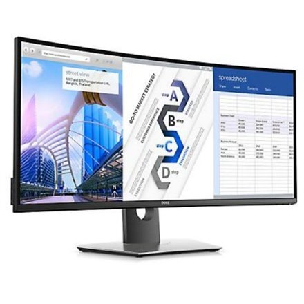 Dell Curved U3417W 34 " kaina ir informacija | Monitoriai | pigu.lt