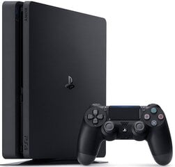 Sony Playstation 4 Slim 1TB (PS4) Black цена и информация | Игровые приставки | pigu.lt