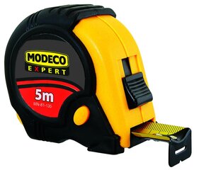 Ruletė Boxer Modeco Expert 5 m kaina ir informacija | Mechaniniai įrankiai | pigu.lt