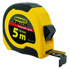 Ruletė Friendly Grip Modeco Expert 5 m kaina ir informacija | Mechaniniai įrankiai | pigu.lt