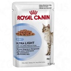 Консервы Royal Canin Ultra Light Pouch для кошек, 85 г цена и информация | Консервы для кошек | pigu.lt