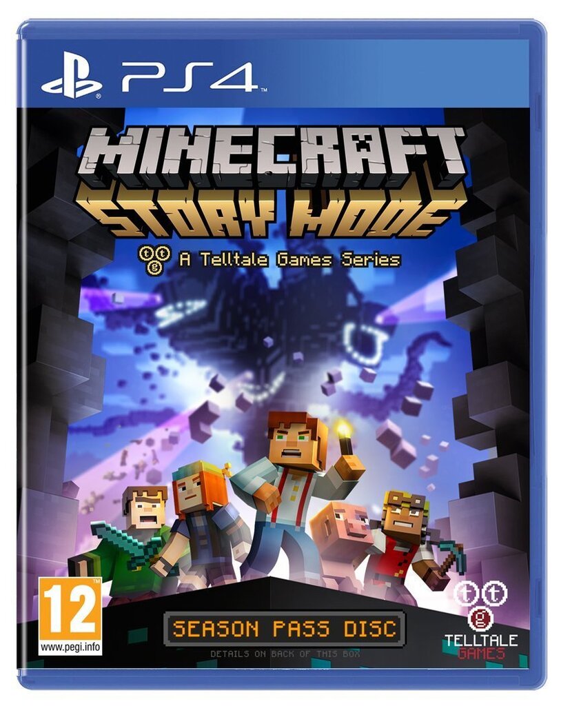 Žaidimas Minecraft Story Mode: The Complete Adventure (PS4) цена и информация | Kompiuteriniai žaidimai | pigu.lt