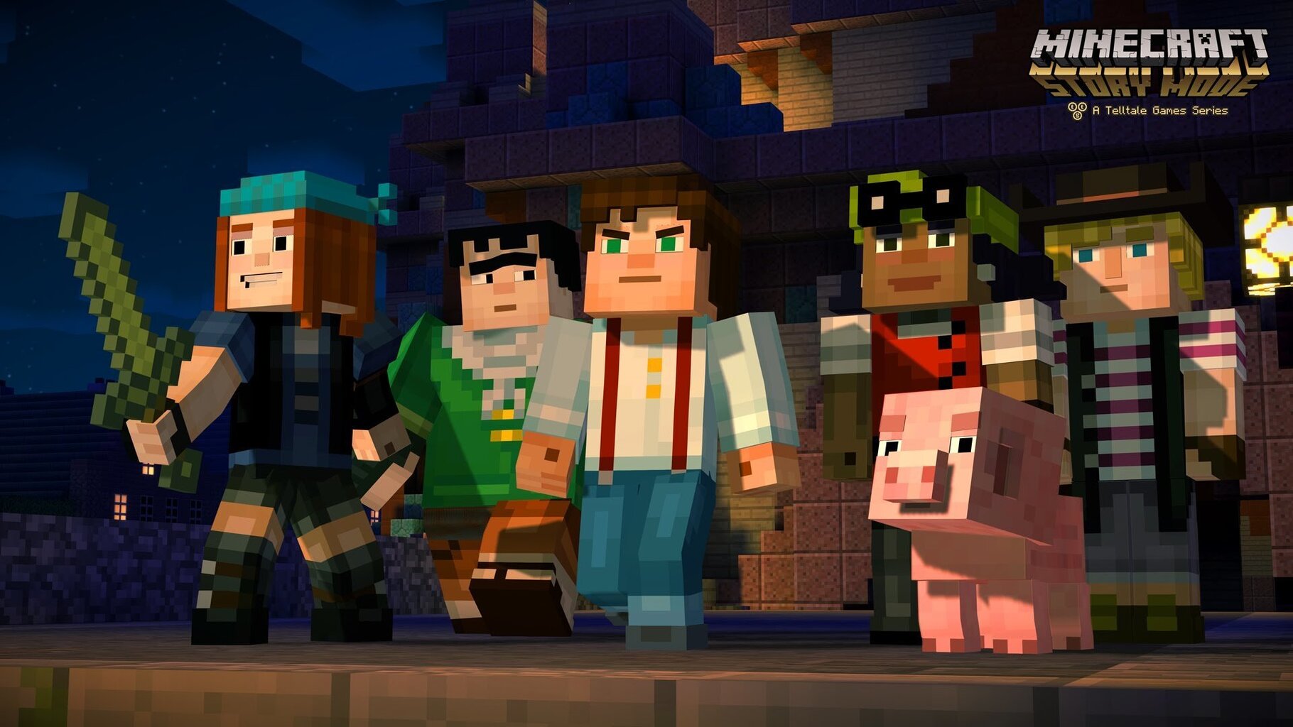 Žaidimas Minecraft Story Mode: The Complete Adventure (PS4) kaina ir informacija | Kompiuteriniai žaidimai | pigu.lt