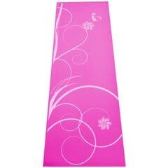 SPARTAN Pink Yoga mankštos kilimėlis 170 x 60 cm - rožinis kaina ir informacija | Kitos fitneso prekės | pigu.lt