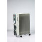 Tepalinis radiatorius Volteno VO0275 su ventiliatorium ir laikmačiu, 11 sekcijų kaina ir informacija | Šildytuvai | pigu.lt