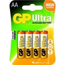 Baterijos GP Ultra Alkaline, AA (LR6), 4vnt. kaina ir informacija | Alkaline Santechnika, remontas, šildymas | pigu.lt