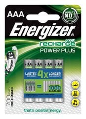 Energizer Precharged HR03 kraunami elementai, 700mAh kaina ir informacija | Energizer Dviračių priedai ir aksesuarai | pigu.lt