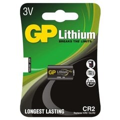 GP Batteries CR2-U1 DLCR2 kaina ir informacija | Elementai | pigu.lt