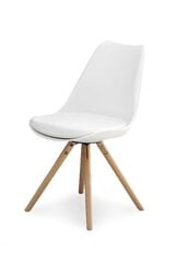 Комплект из 4 стульев Halmar K 201, белый цена и информация | Стулья для кухни и столовой | pigu.lt