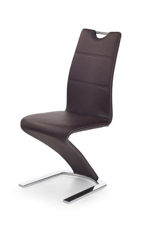 2-jų kėdžių komplektas Halmar K188, rudas цена и информация | Virtuvės ir valgomojo kėdės | pigu.lt