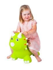 Gyvūnėlis šokinėjimui Jumpy Triceratops, žalias, 41732 kaina ir informacija | Gerardo's toys Vaikams ir kūdikiams | pigu.lt