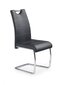4-ių kėdžių komplektas Halmar K211, juodas kaina ir informacija | Virtuvės ir valgomojo kėdės | pigu.lt