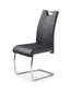 4-ių kėdžių komplektas Halmar K211, juodas kaina ir informacija | Virtuvės ir valgomojo kėdės | pigu.lt