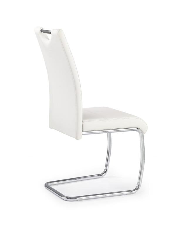 4-ių kėdžių komplektas Halmar K211, baltas kaina ir informacija | Virtuvės ir valgomojo kėdės | pigu.lt