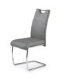 4-ių kėdžių komplektas Halmar K211, pilkas