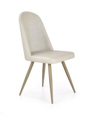 4-ių kėdžių komplektas Halmar K 214, kreminės/ąžuolo spalvos kaina ir informacija | Virtuvės ir valgomojo kėdės | pigu.lt