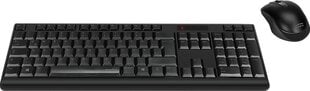 Комплект меспроводной клавиатуры и мышки Speedlink Niala (640304-BK-NC), черный цена и информация | Клавиатуры | pigu.lt
