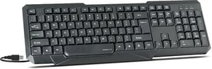 Speedlink клавиатура Scripsi Nordic (SL640003-BK-NC) цена и информация | Клавиатуры | pigu.lt