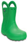 Crocs™ guminiai batai vaikams Handle It Rain Boots, Grass Green kaina ir informacija | Guminiai batai vaikams | pigu.lt