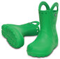 Crocs™ guminiai batai vaikams Handle It Rain Boots, Grass Green цена и информация | Guminiai batai vaikams | pigu.lt