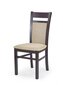 2-jų kėdžių komplektas Halmar Gerard 2, rudas/smėlio цена и информация | Virtuvės ir valgomojo kėdės | pigu.lt
